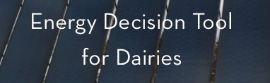 Energy Decision Tool for Dairies